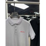 2025年4月24日入荷新作PRADA半袖ポロシャツ 原版复刻高級品香港の会社超厳選★入手困難/誕生日プレゼント/yinx工場48-56