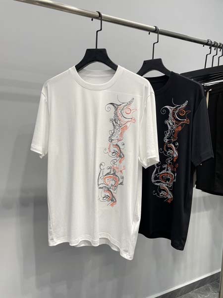 2025年4月25日入荷新作HERMES半袖Tシャツ 原版复...