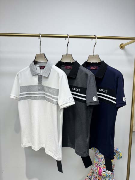 2025年4月25日入荷新作GUCCI半袖ポロシャツ 原版复...