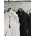 2025年4月25日入荷新作PRADA長袖シャツ 原版复刻高級品香港の会社超厳選★入手困難/誕生日プレゼント/yinx工場