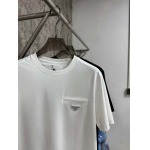 2025年4月25日入荷新作Prada半袖Tシャツ 原版复刻高級品香港の会社超厳選★入手困難/誕生日プレゼント/yinx工場