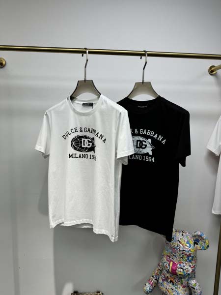 2025年4月25日入荷新作D&G半袖Tシャツ 原版复刻高級...