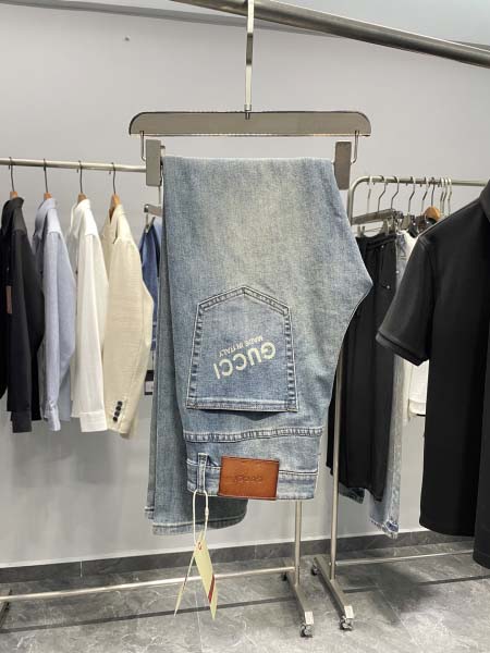 2025年4月25日入荷新作GUCCIジーパン 原版复刻高級...