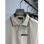 2025年4月25日入荷新作Prada半袖ポロシャツ 原版复刻高級品香港の会社超厳選★入手困難/誕生日プレゼント/yinx工場