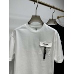 2025年4月26日入荷新作PRADA半袖Tシャツ 原版复刻高級品香港の会社超厳選★入手困難/誕生日プレゼント/yinx工場
