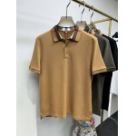 2025年4月26日入荷新作Burberry半袖ポロシャツ 原版复刻高級品香港の会社超厳選★入手困難/誕生日プレゼント/yinx工場
