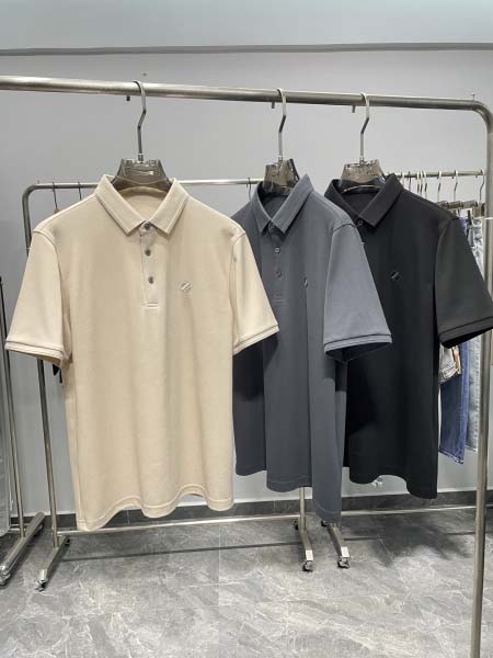 2025年4月26日入荷新作ZEGNA半袖ポロシャツ 原版复...