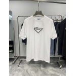 2025年4月26日入荷新作PRADA半袖Tシャツ 原版复刻高級品香港の会社超厳選★入手困難/誕生日プレゼント/yinx工場
