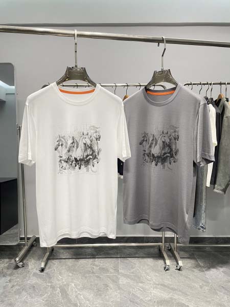 2025年4月26日入荷新作HERMES半袖Tシャツ 原版复...