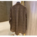 2025年5月1日春夏新品Louis Vuitton長袖シャツ 素材100%:シルク