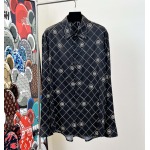2025年5月1日春夏新品Chanel長袖シャツ 素材100%:シルク