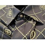 2025年5月1日春夏新品Chanel長袖シャツ 素材100%:シルク