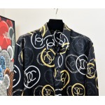 2025年5月1日春夏新品Chanel長袖シャツ 素材100%:シルク
