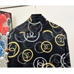 2025年5月1日春夏新品Chanel長袖シャツ 素材100%:シルク