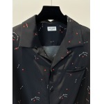 2025年5月1日高品質新作イヴ･サンローランYSL半袖シャツ素材100%:シルク