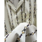 2025年5月1日春夏新品Gucci長袖シャツ 素材100%:シルク