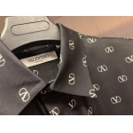 2025年5月1日春夏新品VALENTINO長袖シャツ 素材100%:シルク