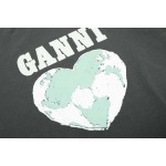 2025年5月1日入荷新作GANNI半袖 Tシャツ誕生日プレゼントの服/男女兼用/カップル服人気/R&B
