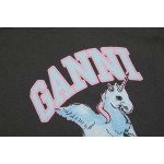 2025年5月1日入荷新作GANNI半袖 Tシャツ誕生日プレゼントの服/男女兼用/カップル服人気/R&B