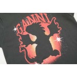 2025年5月1日入荷新作GANNI半袖 Tシャツ誕生日プレゼントの服/男女兼用/カップル服人気/R&B