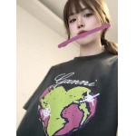 2025年5月1日入荷新作GANNI半袖 Tシャツ誕生日プレゼントの服/男女兼用/カップル服人気/R&B