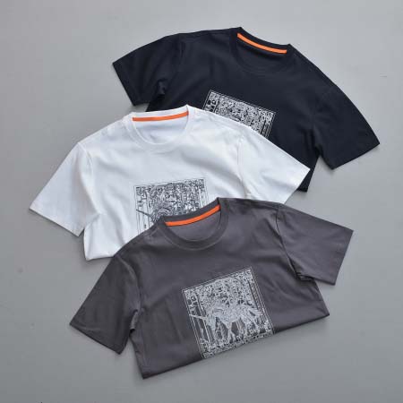 2025年5月4日入荷高品質春夏新作HERMES半袖Tシャツ yuemi工場