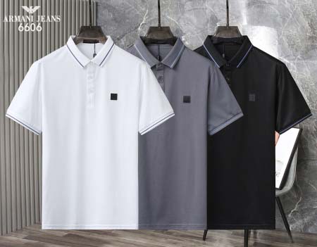2025年5月6日入荷新作ARMANI紳士半袖ポロシャツ安いけど高品質M-4XL/Fuer工場