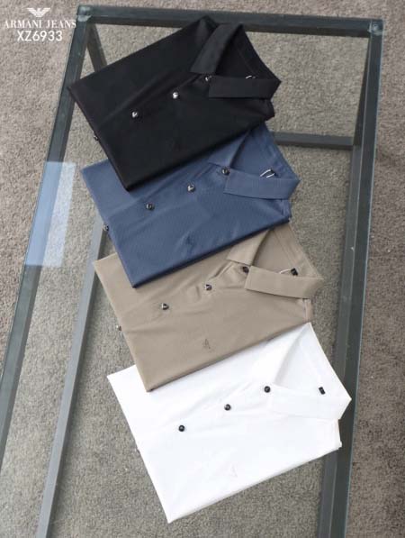 2025年5月6日入荷新作ARMANI紳士半袖ポロシャツ安いけど高品質M-4XL/Fuer工場