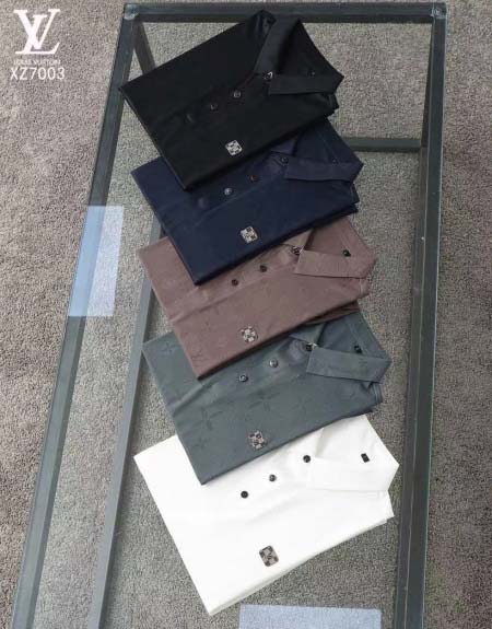 2025年5月6日入荷新作Louis Vuitton紳士半袖ポロシャツ安いけど高品質M-4XL/Fuer工場