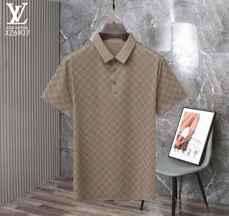 2025年5月6日入荷新作Louis Vuitton紳士半袖ポロシャツ安いけど高品質M-4XL/Fuer工場