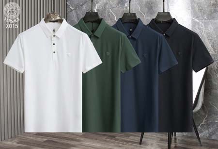 2025年5月6日入荷新作Versace紳士半袖ポロシャツ安いけど高品質M-4XL/Fuer工場