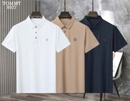 2025年5月6日入荷新作TOMMY紳士半袖ポロシャツ安いけど高品質M-4XL/Fuer工場