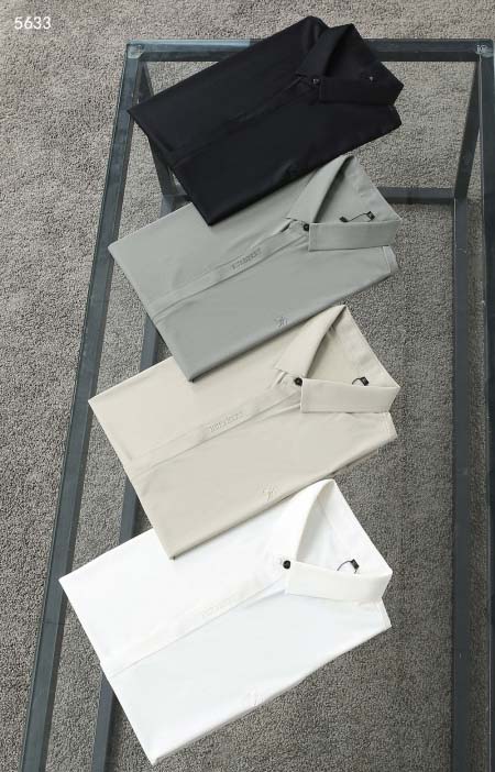 2025年5月6日入荷新作burberry紳士半袖ポロシャツ安いけど高品質M-4XL/Fuer工場