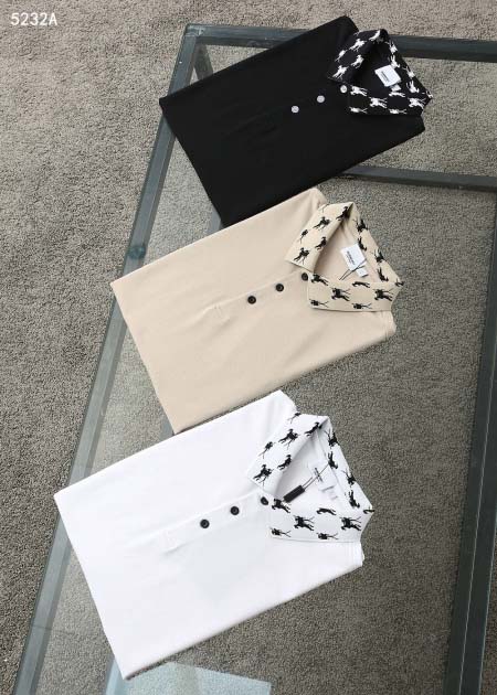 2025年5月6日入荷新作burberry紳士半袖ポロシャツ安いけど高品質M-XXXL/Fuer工場