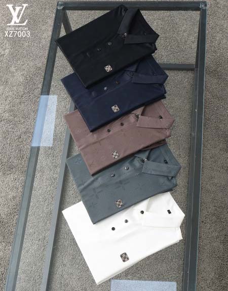 2025年5月7日入荷新作Louis Vuitton紳士半袖ポロシャツ安いけど高品質M-XXXXL/Fuer工場