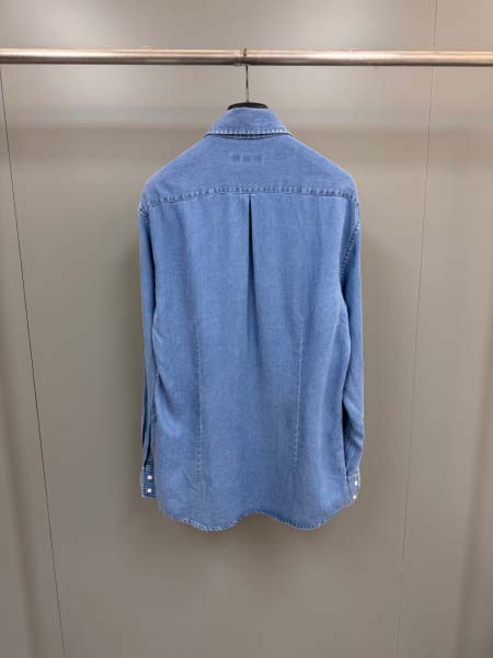 2025年5月7日入荷新作Brunello Cucinelli長袖 シャツ 原版復刻限定品が人気で高級/fuke工場