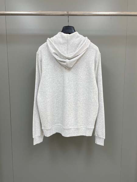 2025年5月7日入荷新作Brunello Cucinelliパーカー フード付き 春秋長袖 ZIPパーカー 原版復刻限定品が人気で高級/fuke工場