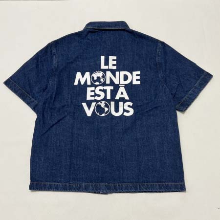 2025年5月17日入荷新作LV 25ss Déposée logo デニム半袖  シャツ  S-XL高级品/人気/誕生日プレゼント/人気/ファッション/トレンド/限定/WB工場