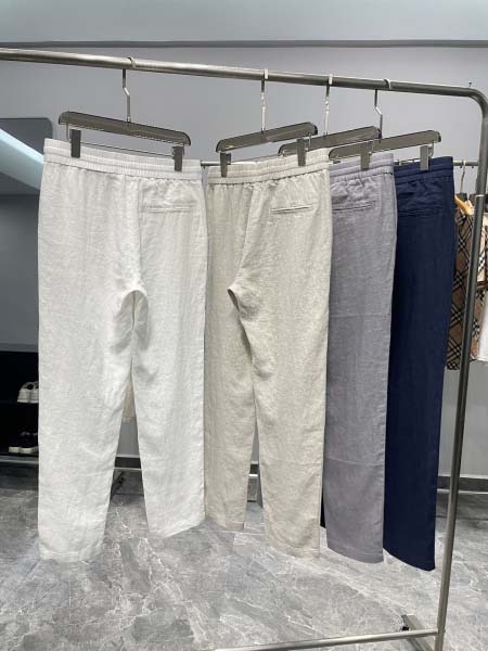 2025年5月21日入荷新作Brunello Cucinelli春夏 ズボン 原版复刻高級品香港の会社超厳選★入手困難/誕生日プレゼント/yinx工場