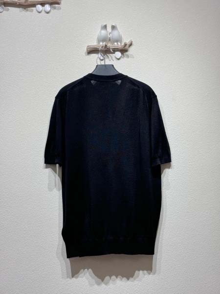 2025年5月23日入荷新作Pradaニットの半袖男女兼用高品質★誕生日プレゼント/結婚祝い/内祝い/贈り物/SD工場