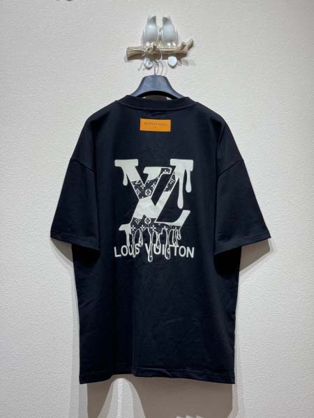2025年5月23日入荷新作Louis Vuitton半袖 tシャツ男女兼用高品質★誕生日プレゼント/結婚祝い/内祝い/贈り物/SD工場