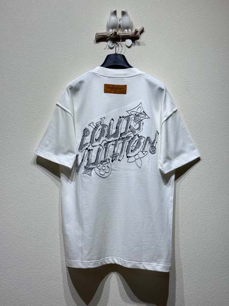 2025年5月27日入荷新作Louis Vuitton半袖 tシャツ男女兼用高品質★ファッション/誕生日プレゼント/贈り物/SD工場