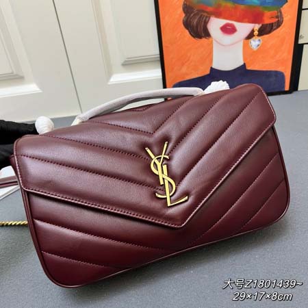 2025年5月28日入荷新作 新品YSL SIZE:29×17×8cm  お安い/人気/本革 バッグ/XX工場