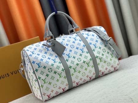 2025年5月28日入荷Louis Vuitton バッグM41418 M13915 新品 “louis vuitton” louis vuitton x takashi  keepall bandouliere SIZE：45x27x20