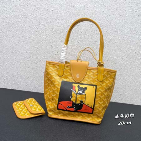 2025年5月29日入荷新作anjou mini tote goyard minitoteSIZE:20cm*19cm*8cm お安い/人気/革/バッグ/XX工場