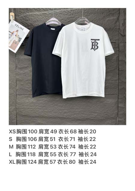 2025年5月30日入荷新作Burberry半袖 tシャツ高品質/人気/誕生日プレゼント/DR工場XS-XL