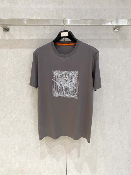 2025年5月4日入荷高品質春夏新作HERMES半袖Tシャツ...