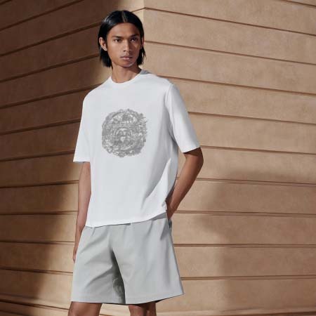 2025年5月4日入荷高品質春夏新作HERMES半袖Tシャツ...