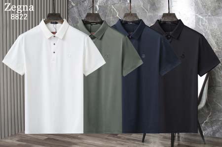 2025年5月6日入荷新作zegna紳士半袖ポロシャツ安いけ...