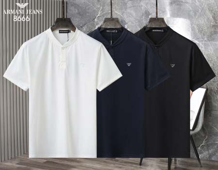 2025年5月6日入荷新作ARMANI紳士半袖ポロシャツ安い...